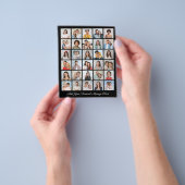 Creëer Your Ewn 30 Photo Collage Flyer (Hand)