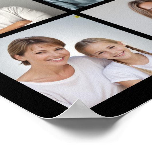 Creëer Your Ewn 30 Photo Collage Poster (Hoek)