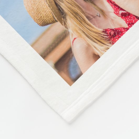 Creëer Your Ewn 35 Photo Collage Fleece Deken (Hoek)