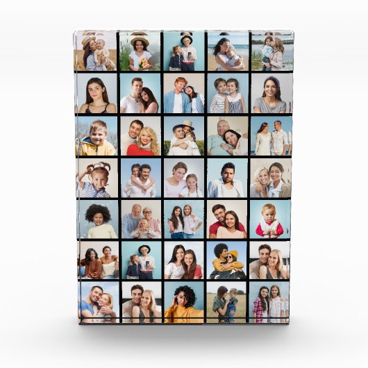 Creëer Your Ewn 35 Photo Collage Fotoblokken (Voorkant)