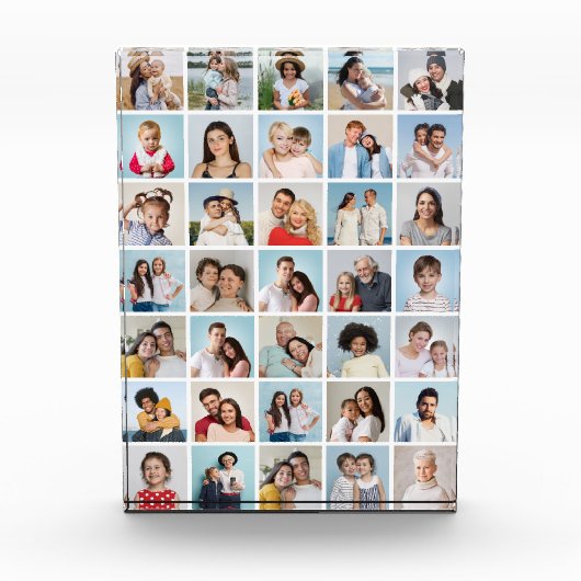 Creëer Your Ewn 35 Photo Collage Fotoblokken (Voorkant)