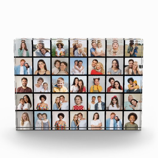 Creëer Your Ewn 35 Photo Collage Fotoblokken (Voorkant)