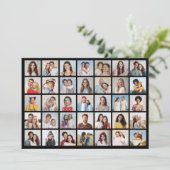 Creëer Your Ewn 35 Photo Collage Kaart (Staand voorkant)