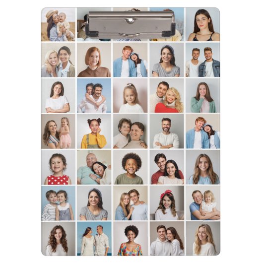 Creëer Your Ewn 35 Photo Collage Klembord (Voorkant)