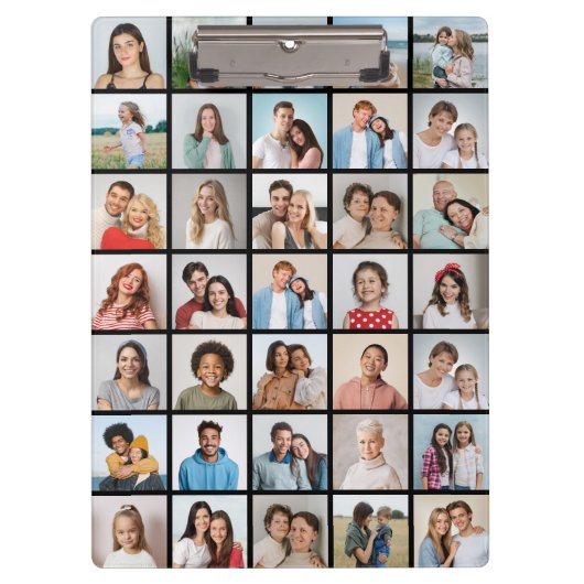 Creëer Your Ewn 35 Photo Collage Klembord (Voorkant)