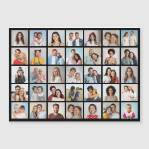 Creëer Your Ewn 35 Photo Collage Magnetic Kaart