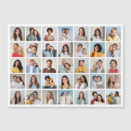 Creëer Your Ewn 35 Photo Collage Magnetic Kaart