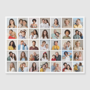 Creëer Your Ewn 35 Photo Collage Magnetic Kaart