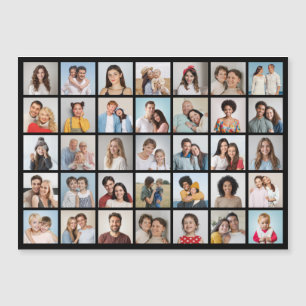 Creëer Your Ewn 35 Photo Collage Magnetic Kaart