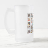 Creëer Your Ewn 35 Photo Collage Matglas Bierpul (Links)