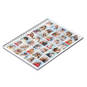 Creëer Your Ewn 35 Photo Collage Notitieboek (Linkerzijde)