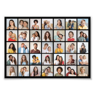 Creëer Your Ewn 35 Photo Collage Photo Enlargement Foto Afdruk
