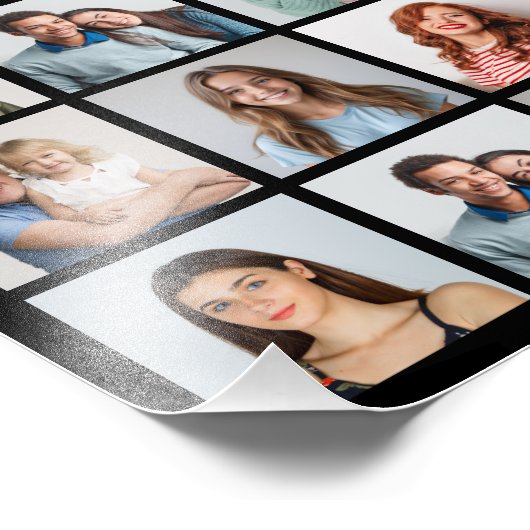 Creëer Your Ewn 35 Photo Collage Photo Enlargement Foto Afdruk (Hoek)