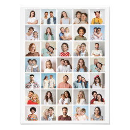 Creëer Your Ewn 35 Photo Collage Photo Enlargement Foto Afdruk