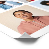 Creëer Your Ewn 35 Photo Collage Poster (Hoek)