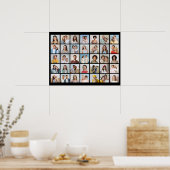 Creëer Your Ewn 35 Photo Collage Poster (Keuken)