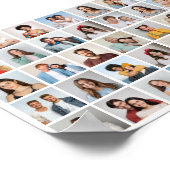 Creëer Your Ewn 35 Photo Collage Poster (Hoek)