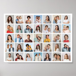 Creëer Your Ewn 35 Photo Collage Poster