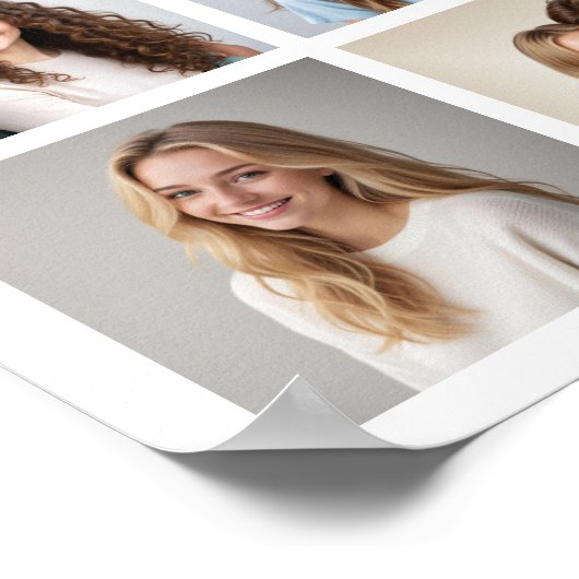 Creëer Your Ewn 35 Photo Collage Poster (Hoek)