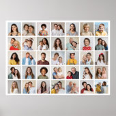 Creëer Your Ewn 35 Photo Collage Poster (Voorkant)