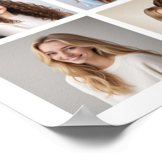 Creëer Your Ewn 35 Photo Collage Poster (Hoek)