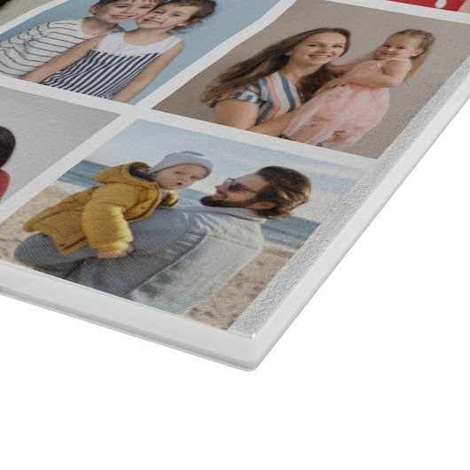 Creëer Your Ewn 35 Photo Collage Snijplank (Hoek)