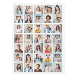 Creëer Your Ewn 35 Photo Collage Tafelkleed