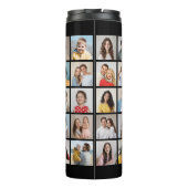 Creëer Your Ewn 35 Photo Collage Thermosbeker (Achterkant)