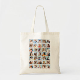 Creëer Your Ewn 35 Photo Collage Tote Bag