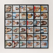 Creëer Your Ewn 36 Photo Collage Legpuzzel (Horizontaal)