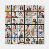 Creëer Your Ewn 36 Photo Collage Magneet (Voorkant)
