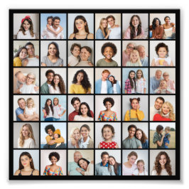 Creëer Your Ewn 36 Photo Collage Photo Enlargement Foto Afdruk