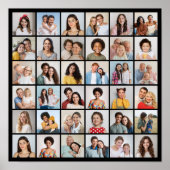 Creëer Your Ewn 36 Photo Collage Poster (Voorkant)