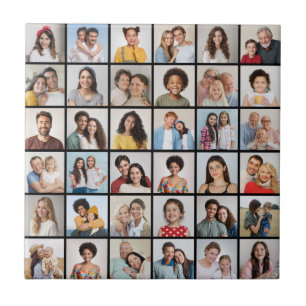 Creëer Your Ewn 36 Photo Collage Tegeltje