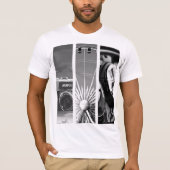 Creëer-Your-Ewn 3-fotocollage T-shirt (Voorkant)