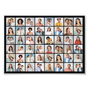 Creëer Your Ewn 48 Foto Collage Foto Enlargement Afdruk