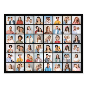 Creëer Your Ewn 48 Foto Collage Foto Enlargement Afdruk
