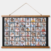 Creëer Your Ewn 48 Photo Collage Hangend Wandkleed (Voorkant)