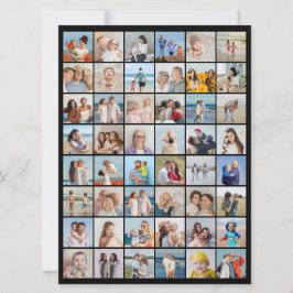 Creëer Your Ewn 48 Photo Collage Kaart