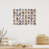 Creëer Your Ewn 48 Photo Collage Poster (Keuken)