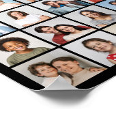 Creëer Your Ewn 48 Photo Collage Poster (Hoek)