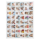Creëer Your Ewn 48 Photo Collage Tafelkleed (Voorkant)
