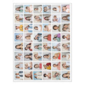 Creëer Your Ewn 48 Photo Collage Tafelkleed (Voorkant)
