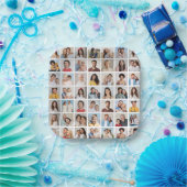 Creëer Your Ewn 49 Photo Collage Papieren Bordje (Feest)