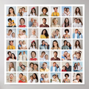 Creëer Your Ewn 49 Photo Collage Poster