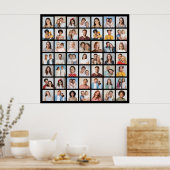 Creëer Your Ewn 49 Photo Collage Poster (Keuken)