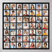 Creëer Your Ewn 49 Photo Collage Poster (Voorkant)