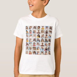 Creëer Your Ewn 49 Photo Collage T-shirt