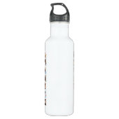 Creëer Your Ewn 49 Photo Collage Waterfles (Achterkant)