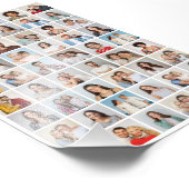 Creëer Your Ewn 54 Photo Collage Foto Afdruk (Hoek)